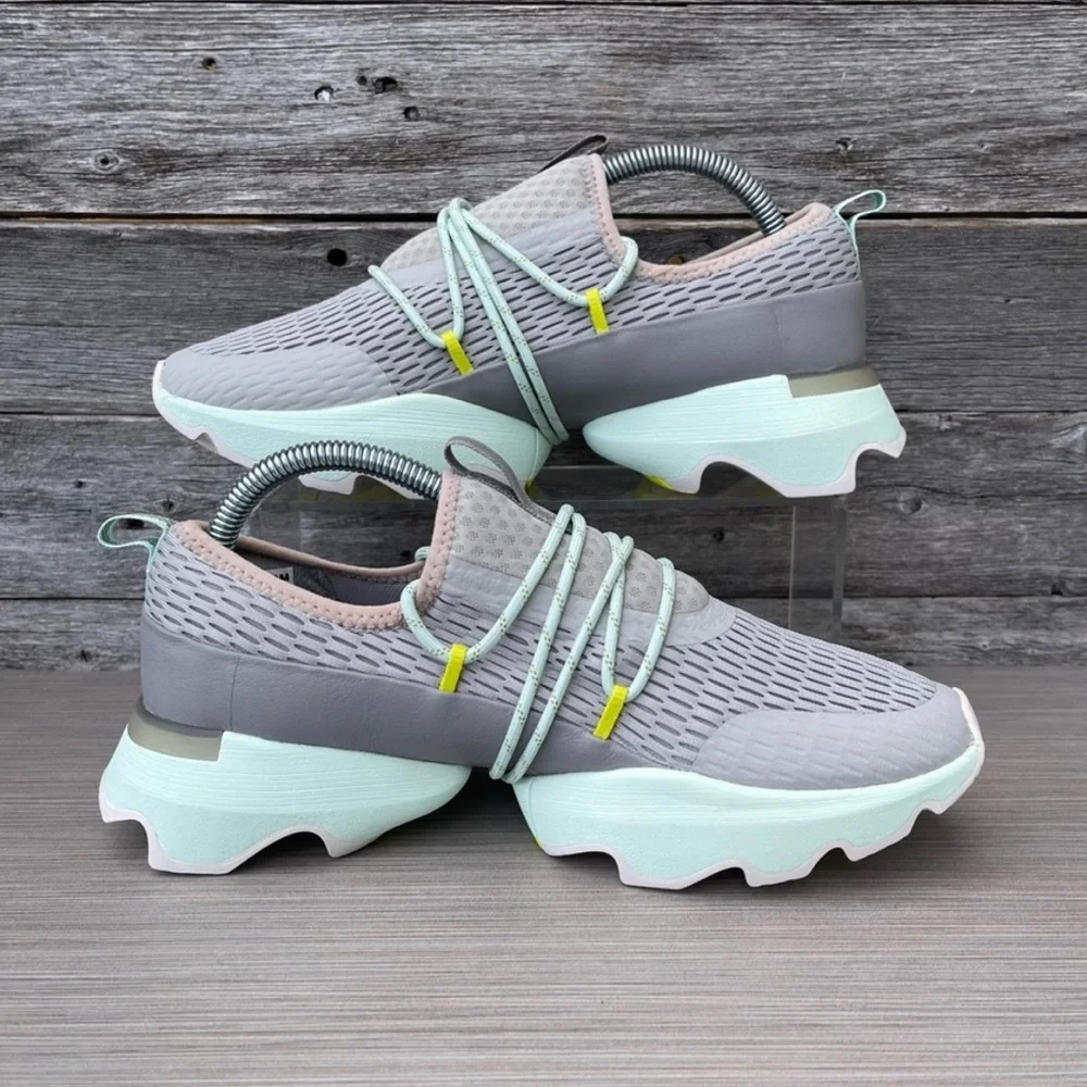 Sorel Women's Gray Mint Athletic Sneakers